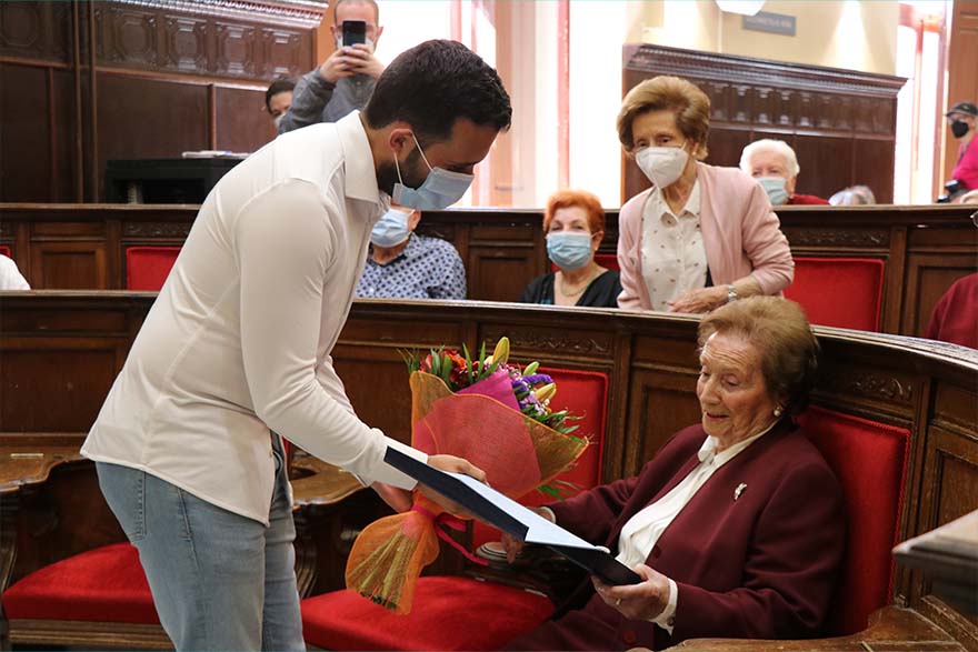 Les persones centenàries, protagonistes en la clausura de la Setmana dels Majors