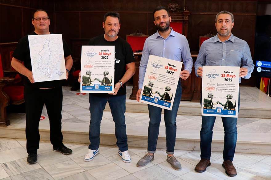 Sagunt acull el 28 de maig la ruta Levante Rider, una prova no competitiva de moto turisme que recorre la Comunitat cada any