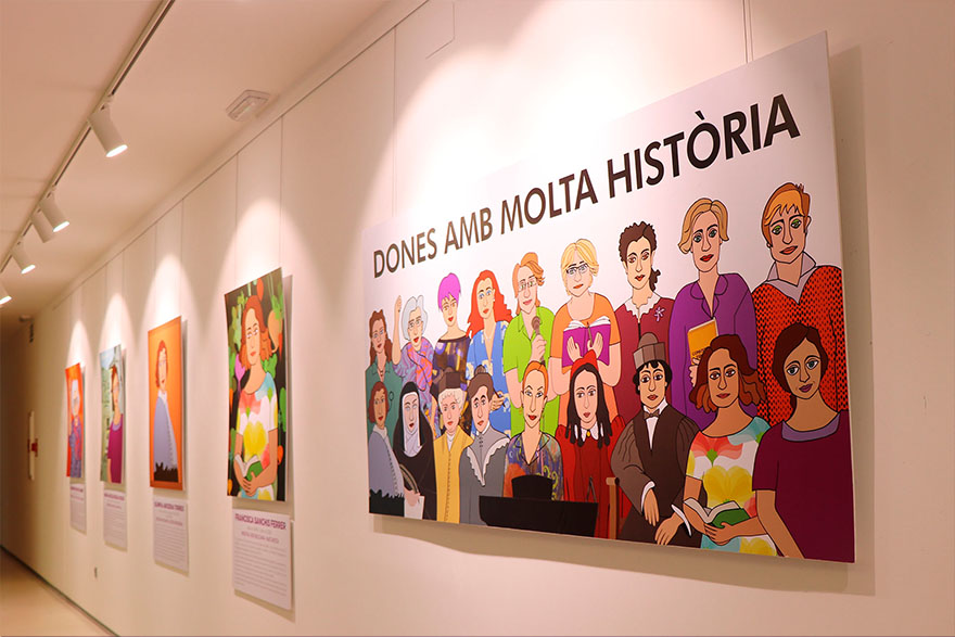 L'exposició ‘Dones amb molta Història’ estarà en el Centre Cultural Mario Monreal fins al 12 de novembre