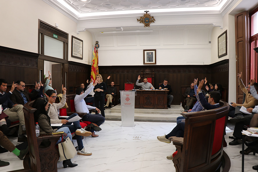 El Pleno Municipal acuerda reclamar más de 80 millones a través de enmiendas a los presupuestos de la Generalitat Valenciana para 2025