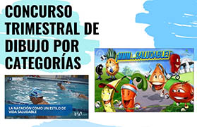 La concejalía de Deportes organiza el I Concurso trimestral de Dibujo por edades del alumnado de las piscinas municipales