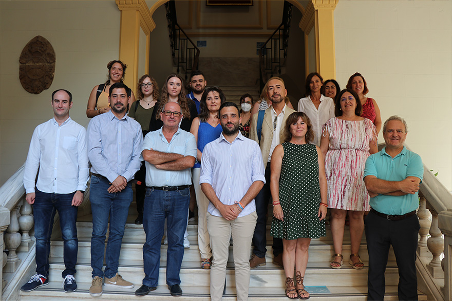 L'Ajuntament de Sagunt dona la benvinguda al personal contractat dels programes EMPUJU i EXPLUS