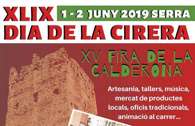 Sagunto promocionará el turismo de la ciudad en el 49º Día de la Cereza y la XV edición de la Feria de la Calderona de Serra y en la feria de Turismo de la CAC de Valencia
