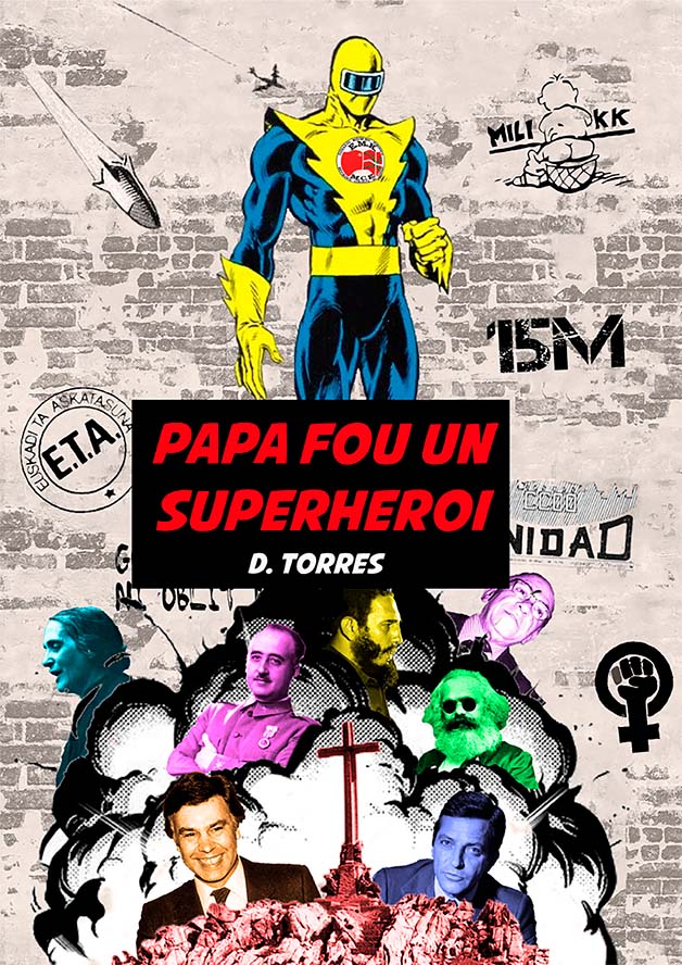 'Papa fou un superheroi', una obra de teatre sobre un pare i un fill enfrontats pel seu mode de veure la vida
