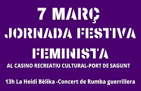 Les activitats de la programació del Dia de la Dona continuen en la setmana del 8 de Març 