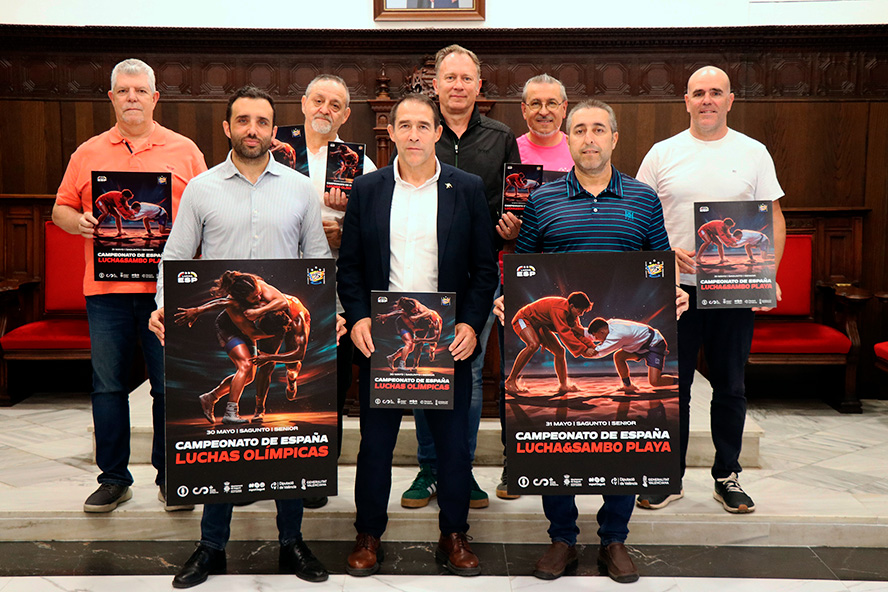 Sagunto acoge este fin de semana el Campeonato de España de Luchas Olímpicas y disciplinas de playa con cerca de 400 participantes