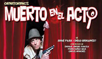 La delegación de Cultura ofrecerá la comedia “Muerto en el acto” de Ornitorincs este viernes