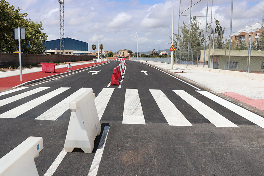 L'avinguda Andoni Sarasola s'obri al trànsit de manera provisional a partir de hui