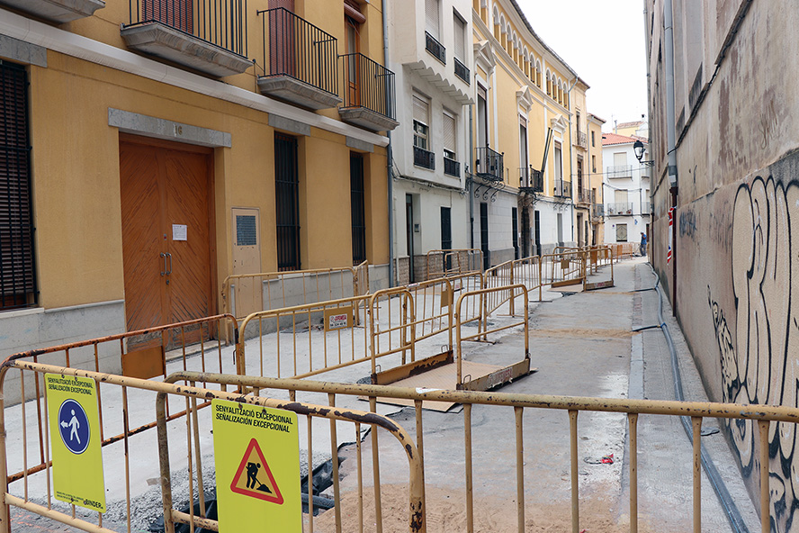 El Ayuntamiento de Sagunto invertirá 626.717 euros en las obras de repavimentación de las calles Caballeros, José Lerma, Mariano Mestre y Gilet 