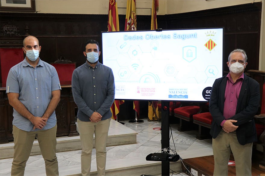 L'Ajuntament de Sagunt presenta el seu primer Portal de Dades Obertes