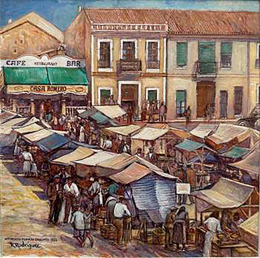 La mostra ‘Mirades d’ahir. Pinzellades de la memòria’ s'exposa a la Casa Municipal de Cultura