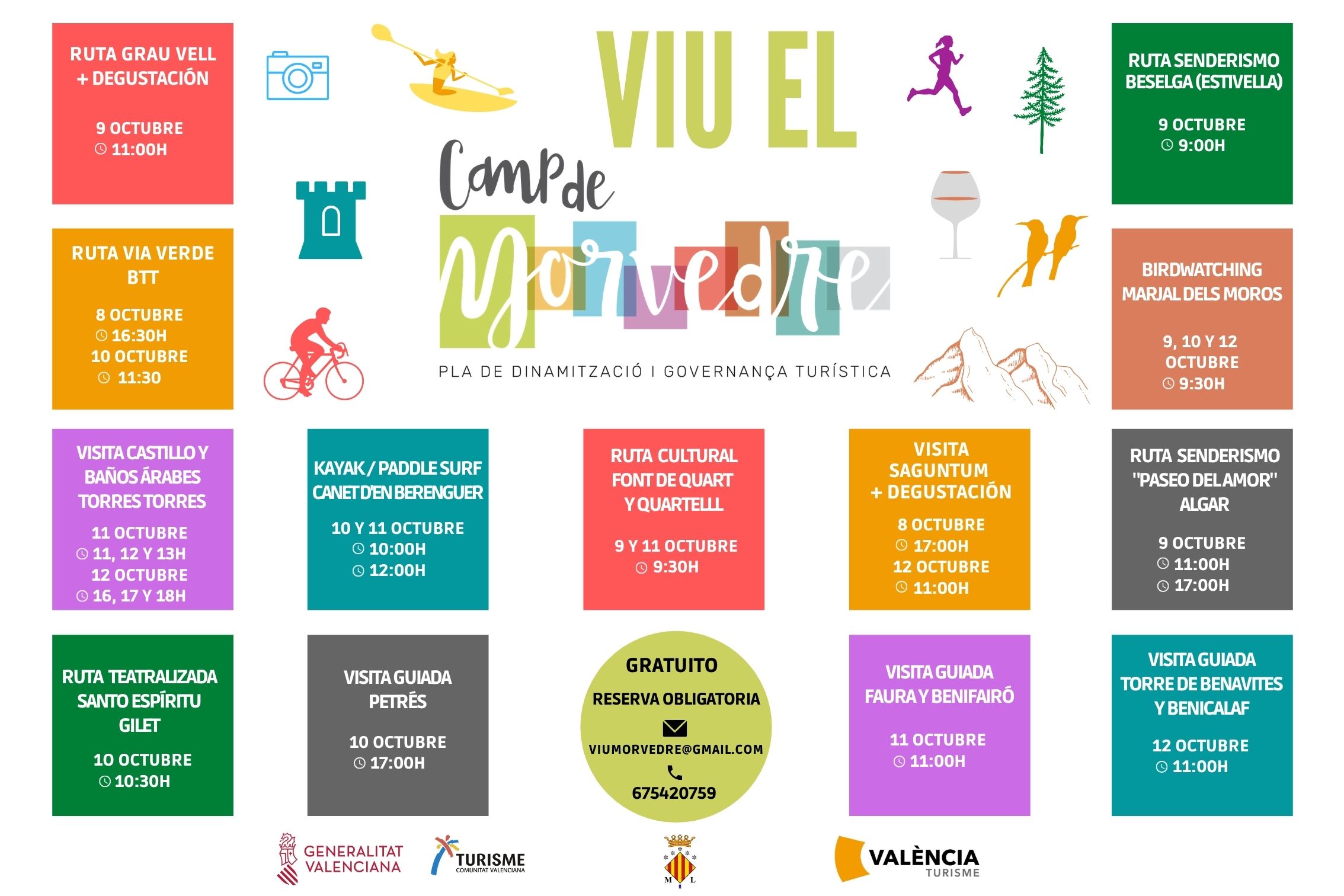 Viu el Camp de Morvedre en el Pont d'Octubre: l'espectacle a primera fila