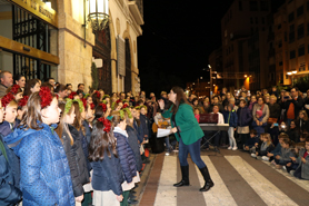 Este viernes se encendieron las luces navideñas en Sagunto