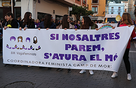 La ciudadanía del Camp de Morvedre salió a la calle a reivindicar la igualdad