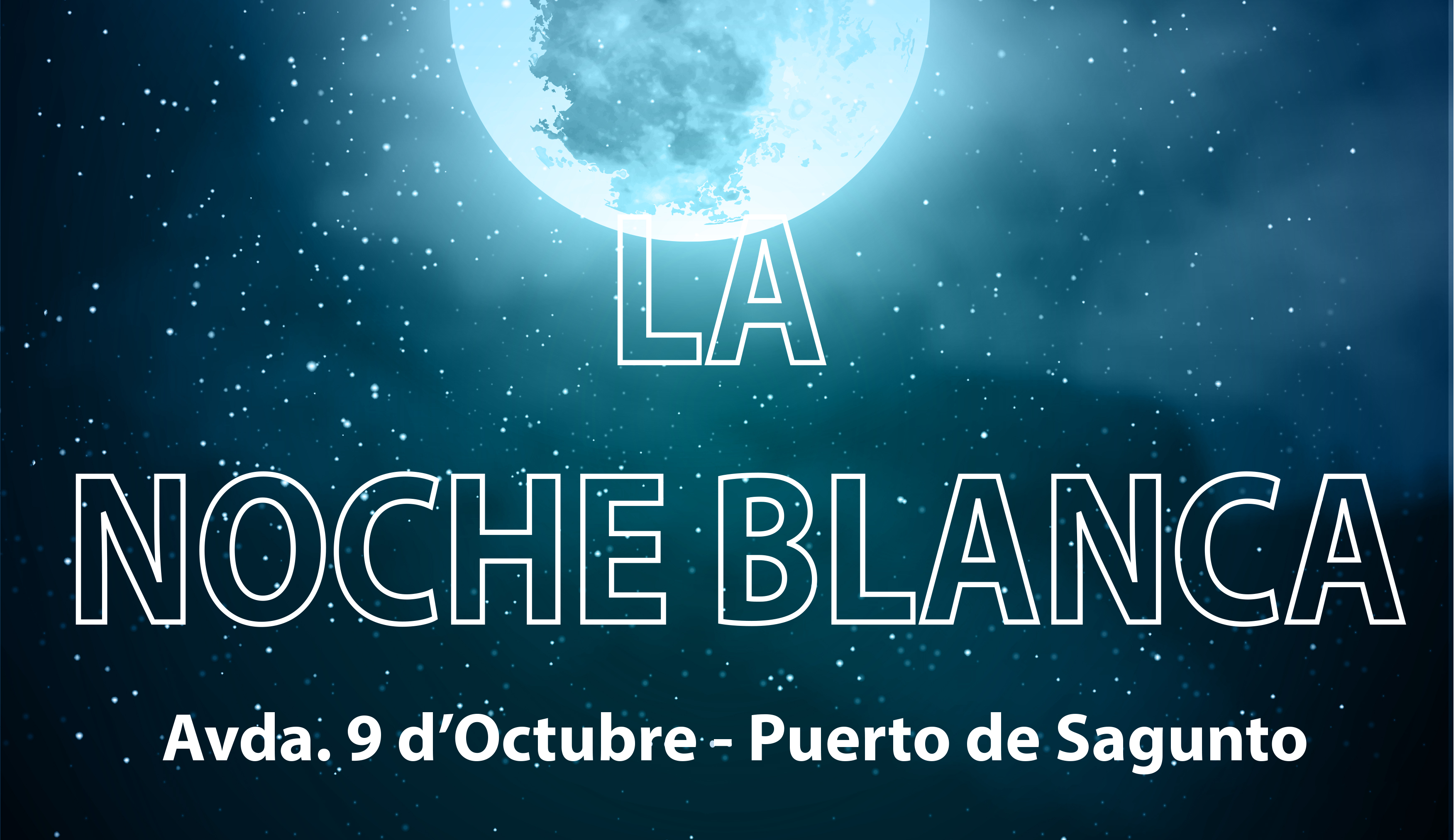  "La noche blanca" tendrá lugar el 13 de julio en la avenida 9 de Octubre en Puerto de Sagunto.