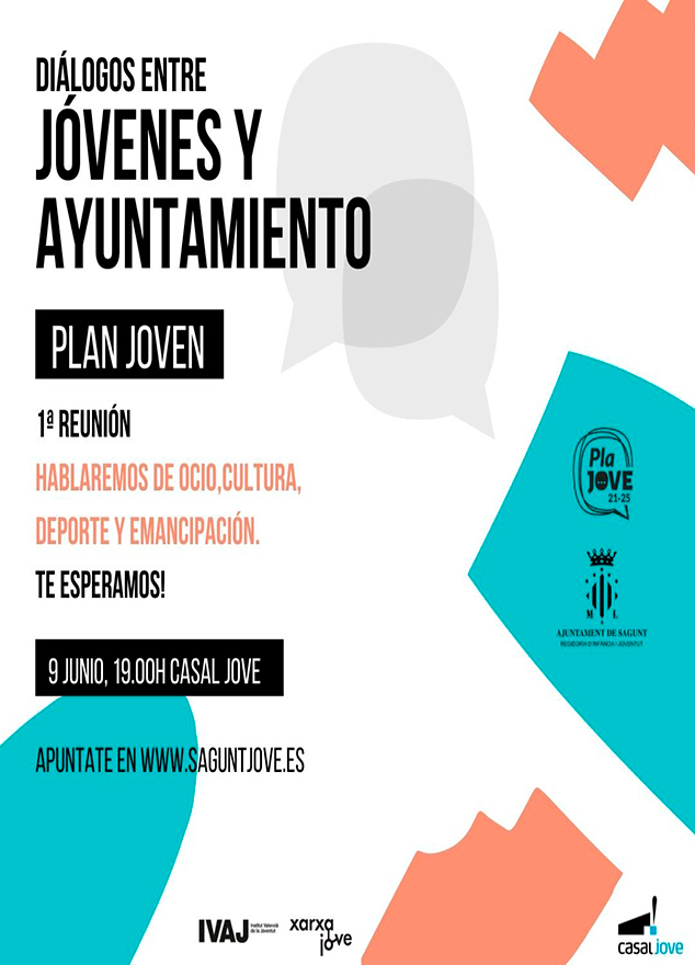 Els i les jóvens del municipi es reunixen amb agents municipals per elaborar el Pla Jove 2021-2025