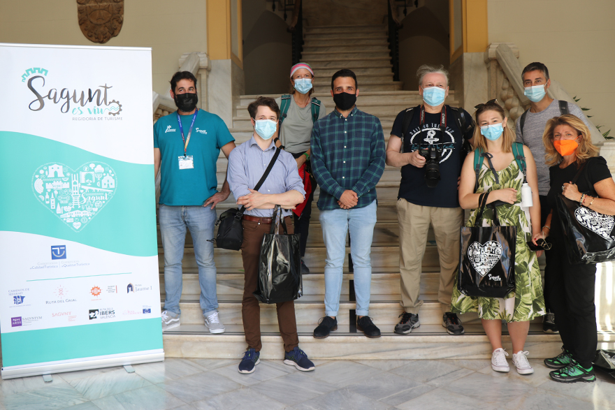 Sagunt Turisme acull esta setmana diversos ‘Fam-Trip’ per a donar a conéixer la destinació i la comarca a prescriptors nacionals i internacionals