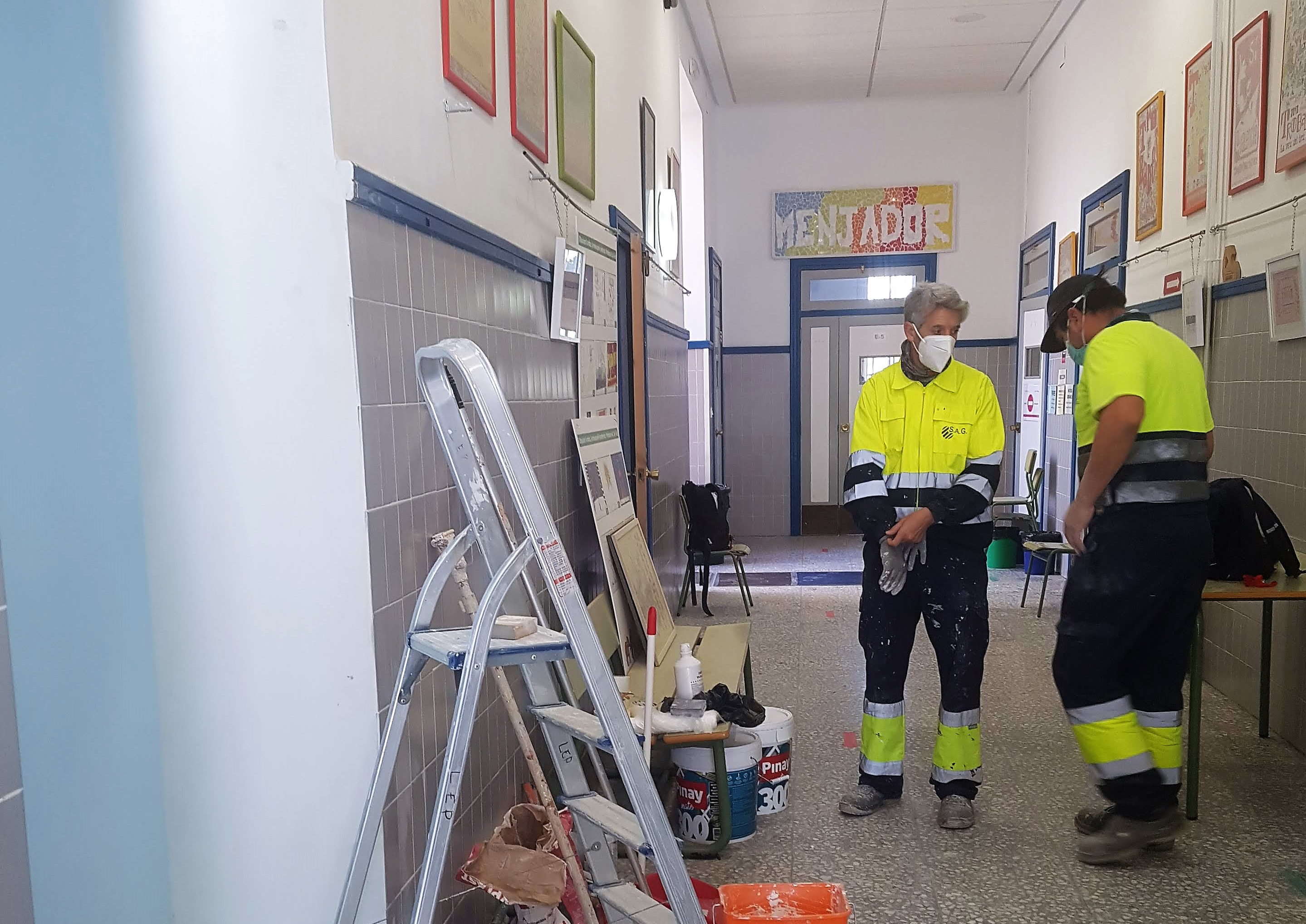 Continuen les inversions en els centres educatius per a adaptar-los als plans de contingència establits