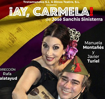 L'obra de teatre ¡Ay, Carmela! es representa a la Casa Municipal de Cultura divendres que ve