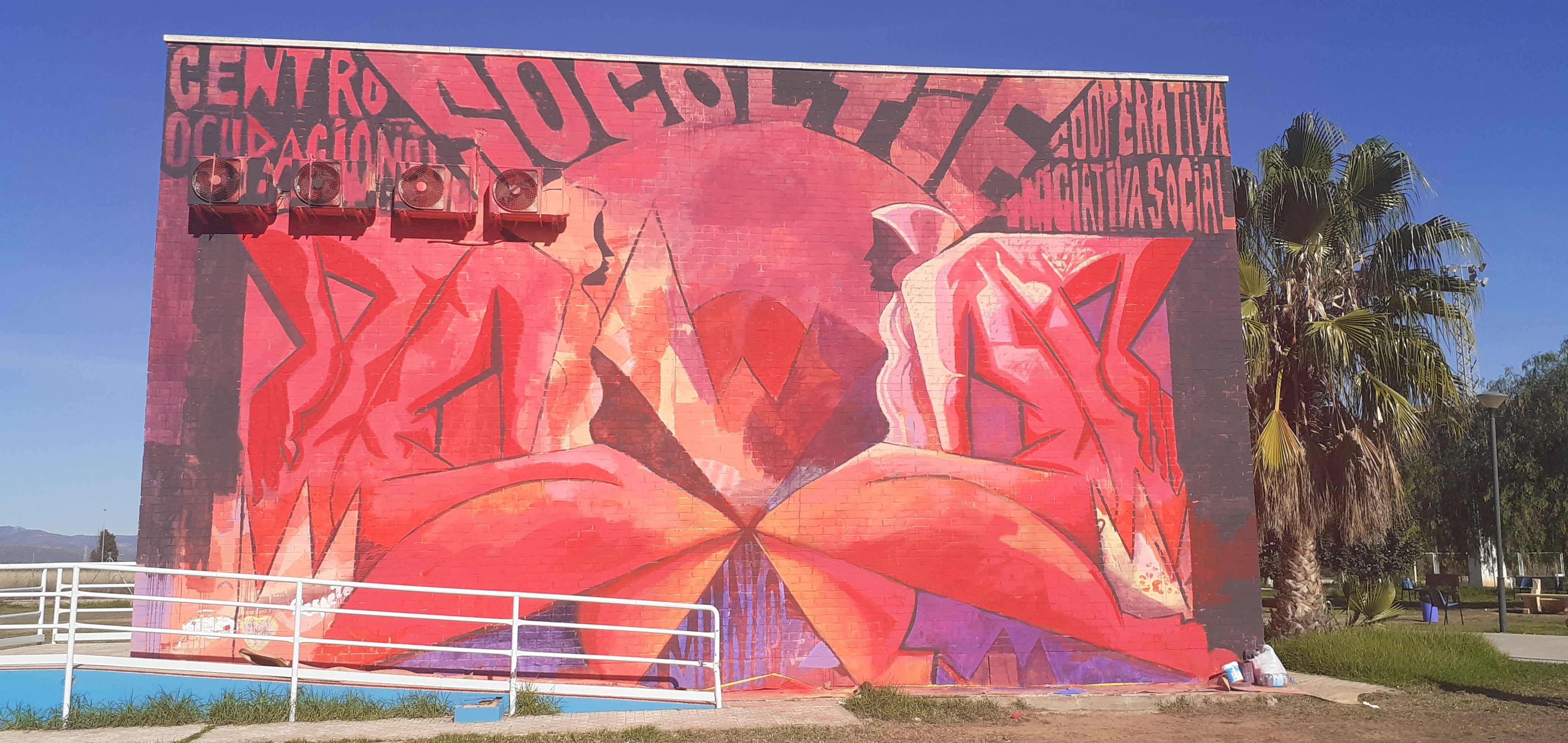 Amb les obres de dos artistes locals finalitza el festival d'art urbà de Sagunt #MésQueMurs 2020