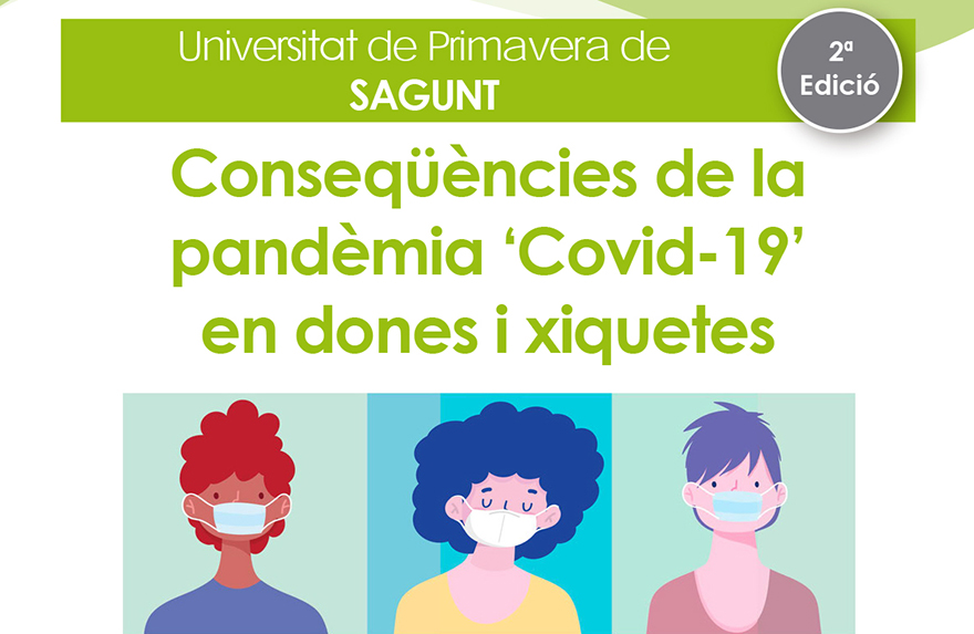La Universitat de Primavera analitza les conseqüències de la pandèmia en dones i xiquetes