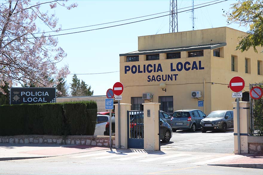 La Policia Local de Sagunt deté el presumpte autor d'un atropellament que va fugir