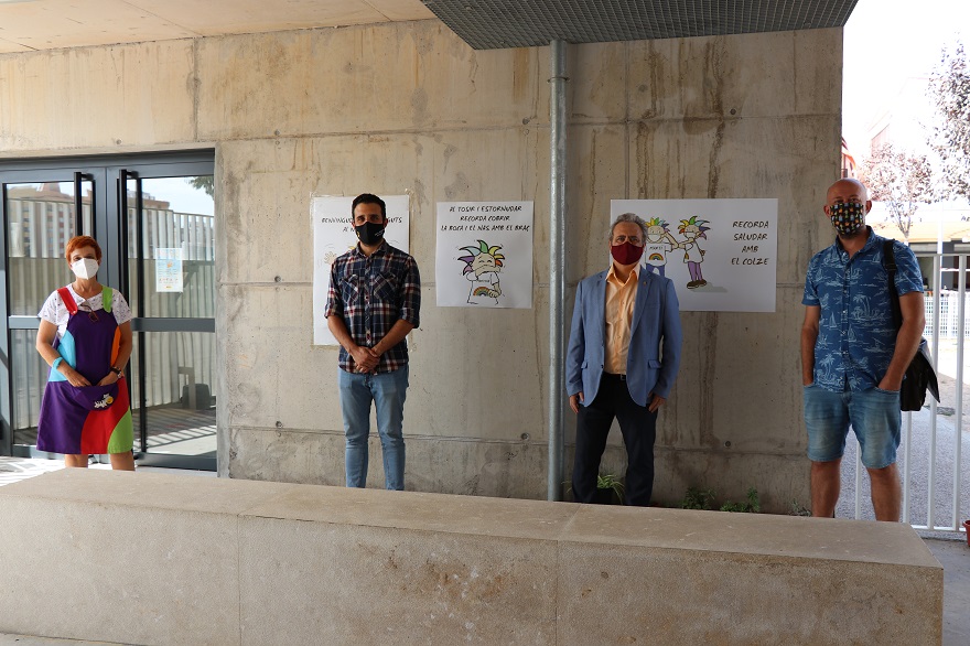 L'Ajuntament de Sagunt participa en l'elaboració d'un vídeo educatiu per a la comunitat escolar