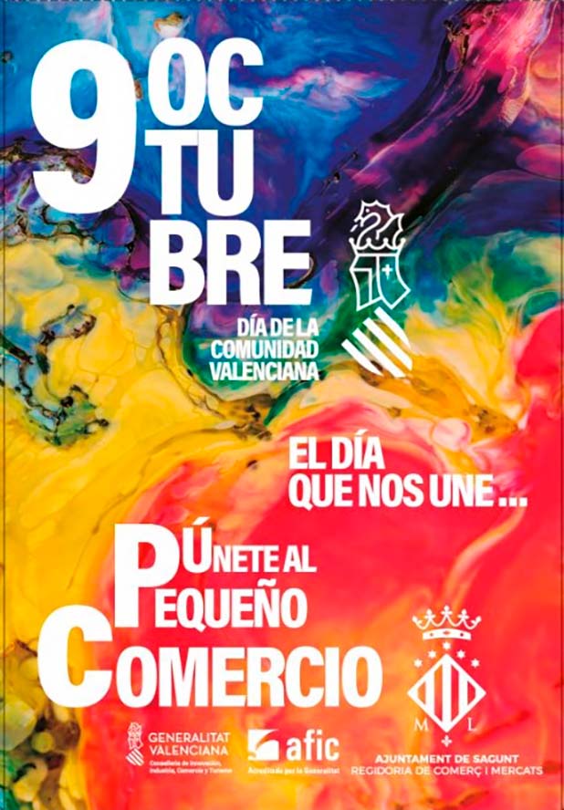 Comerç llança una campanya per al 9 d'Octubre