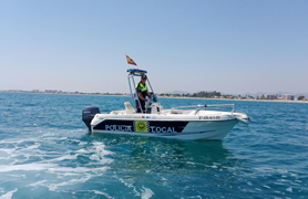 La Policía de Playas cierra el mes de julio con un total de 1.875 servicios en Puerto de Sagunto y Almardà
