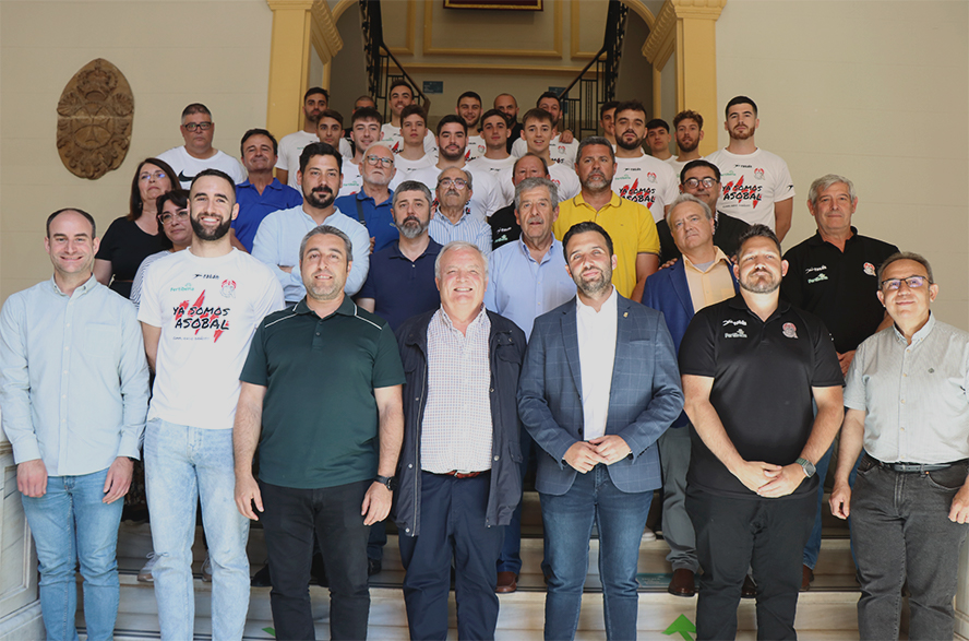 L'Ajuntament de Sagunt homenatja el Fertiberia BM Puerto Sagunto per l’ascens a ASOBAL