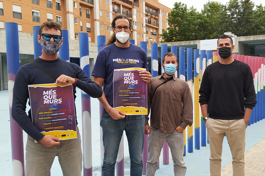 Comença la 6a edició del Festival d'Art Urbà Més Que Murs