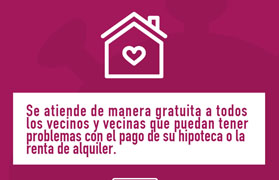 Serveis Socials continua ajudant en relació amb els servicis d'intermediació hipotecària o mediació familiar