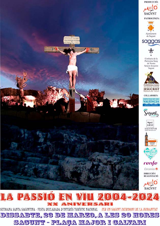 La Passió en Viu se representará este sábado en Sagunto