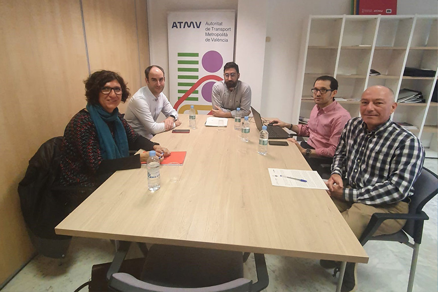L'Ajuntament de Sagunt es reunix amb l'Autoritat del Transport Metropolità de València