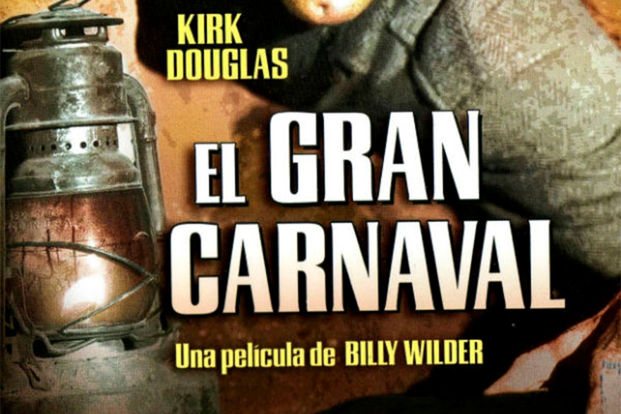 La pel·lícula 'El gran  carnaval', de Billy Wilder, es projectarà aquest diumenge en el Centre Cultural Mario Monreal