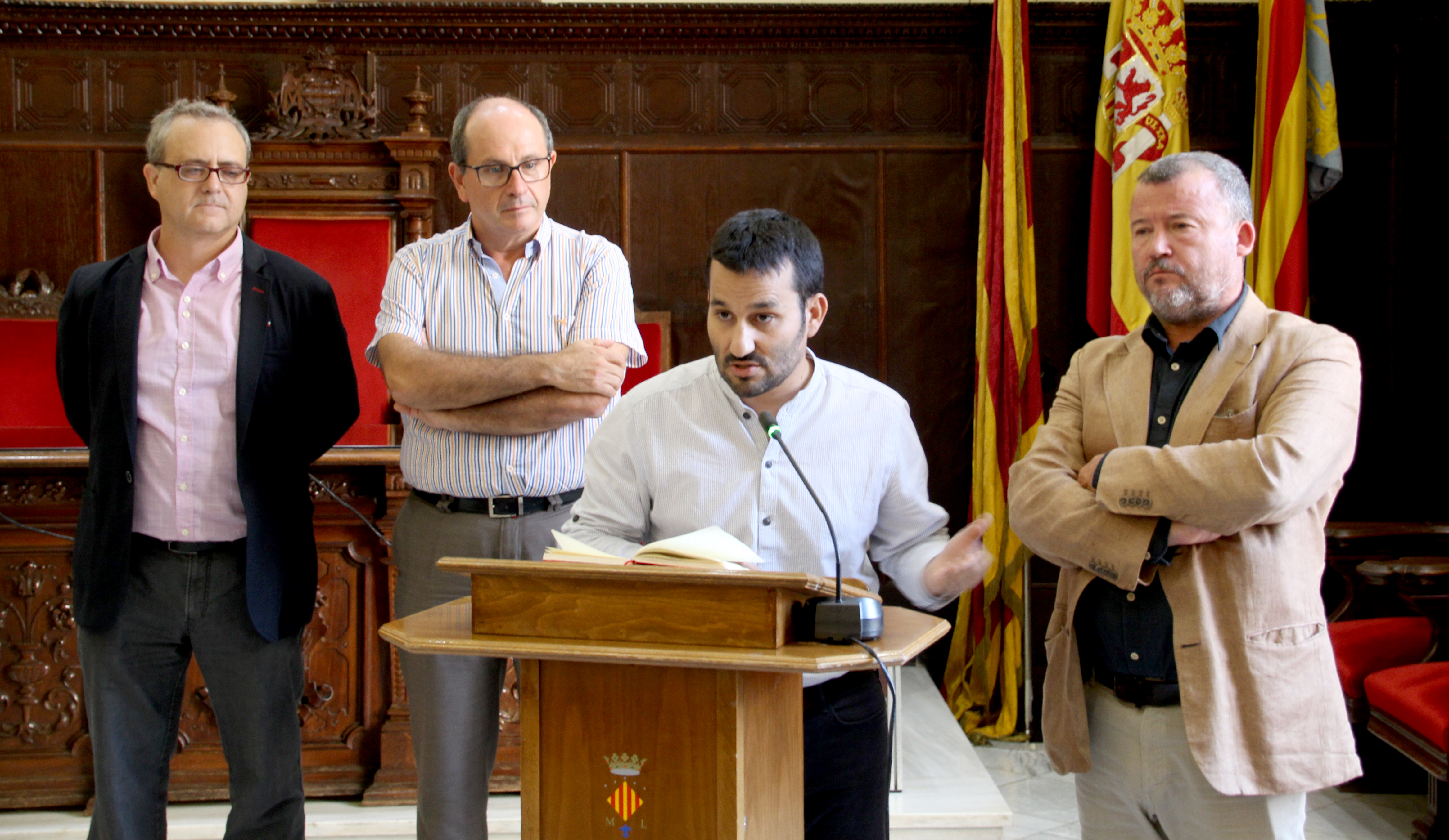 El conseller de Educación afirma que las obras del instituto número 5 comenzarán antes de que termine la legislatura