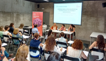 La delegada de Juventud asiste a la jornada de prevención de la violencia sexual en jóvenes y adolescentes