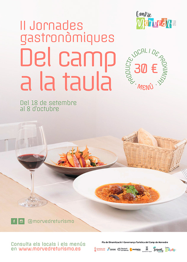 El Camp de Morvedre celebra les seues II Jornades Gastronòmiques posant en valor el producte local