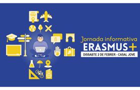 Jornada Informativa Programa Erasmus+ en el Centre Cívic ‘Els Vents’