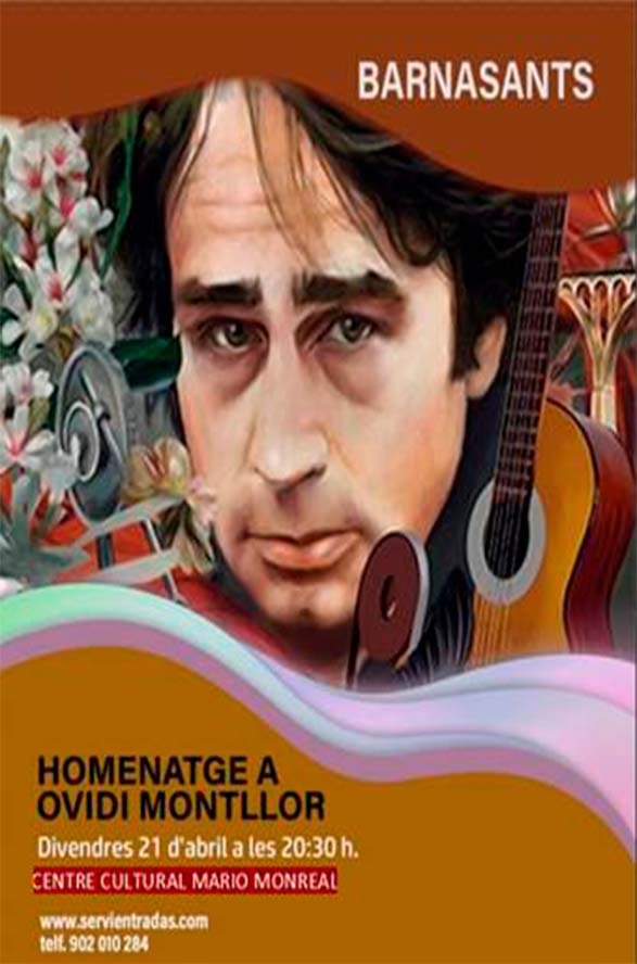 Barnasants homenatjarà Ovidi Montllor este divendres a Sagunt