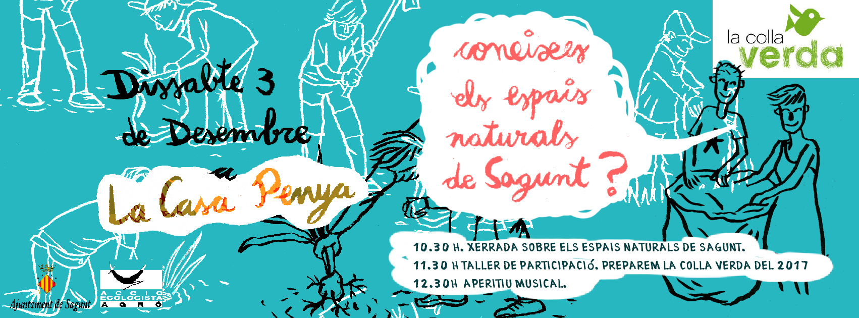 La Colla Verda y Acció Ecologista-Agró preparan el nuevo programa de actividades para 2017