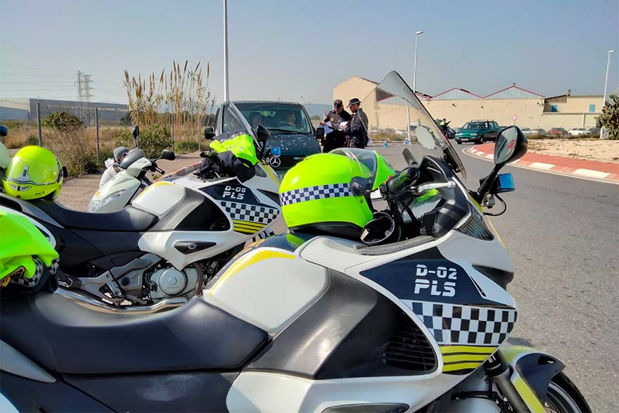 La Policia Local de Sagunt ha retirat de la circulació 624 vehicles sense assegurança obligatòria en 2024