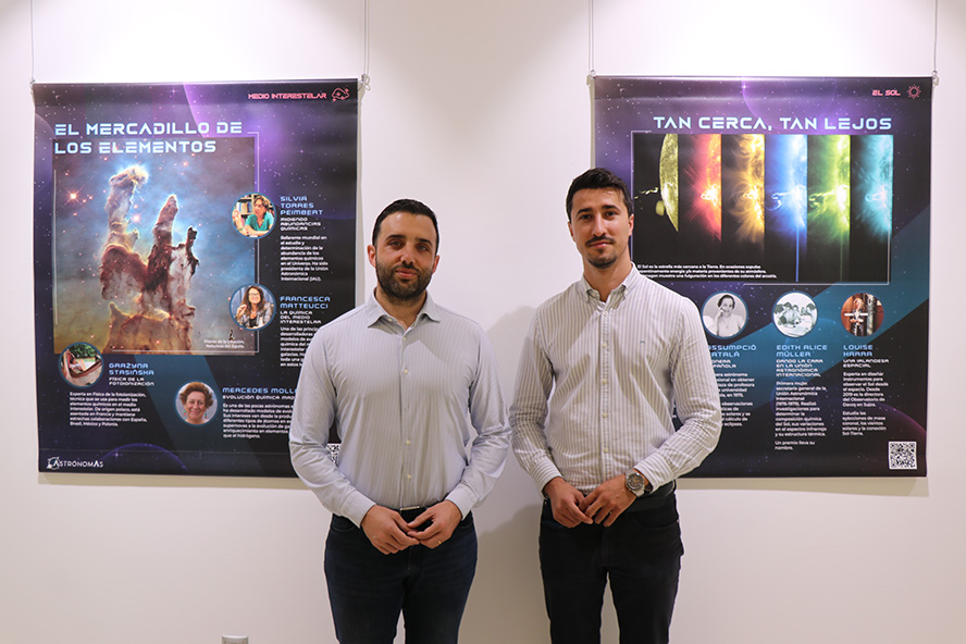 El Centre Cultural Mario Monreal alberga l'exposició 'AstrónomAs'