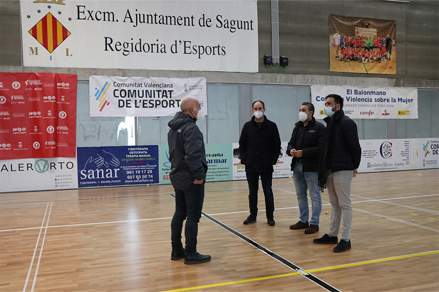 Les obres de substitució del parquet del pavelló René Marigil han finalitzat hui 