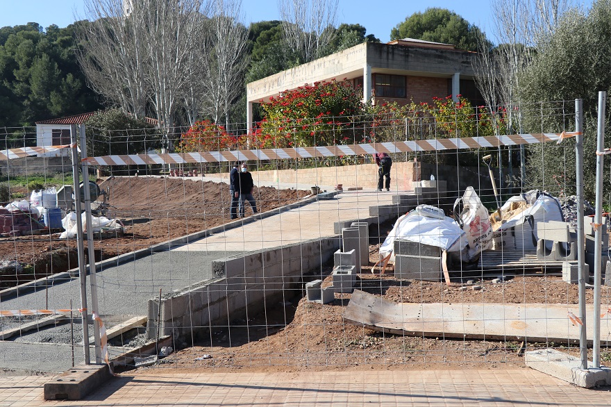 L'Ajuntament de Sagunt invertix 40.000 € per a millorar l'accés per als vianants del Centre Ocupacional Sant Cristòfol