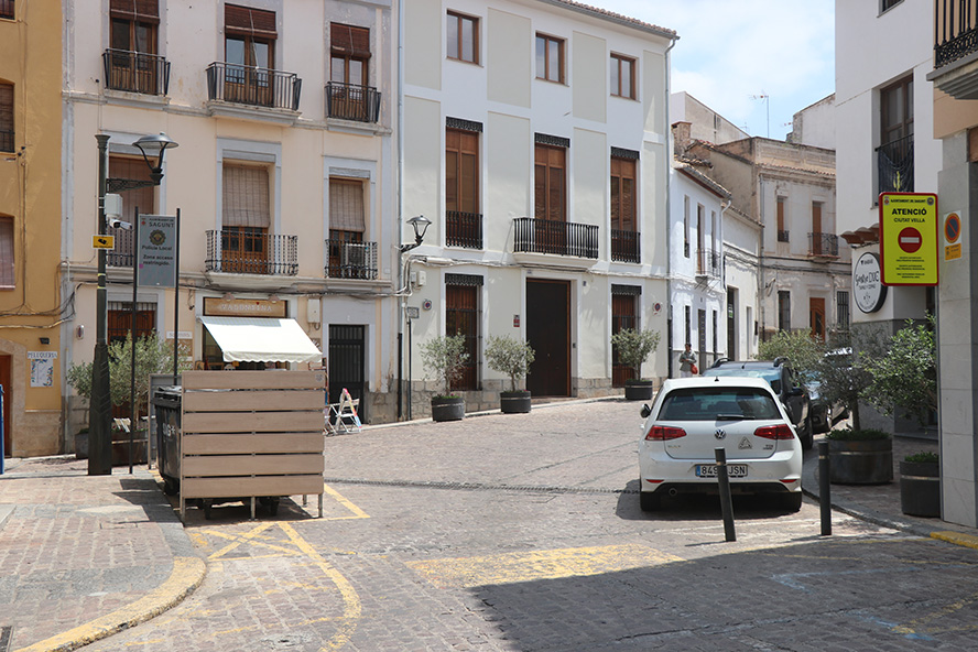 El Ayuntamiento de Sagunto activará este viernes el sistema de control de acceso a Ciutat Vella