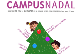 La delegació d'Esports posa en marxa la segona edició del Campus Nadal per a xiquets