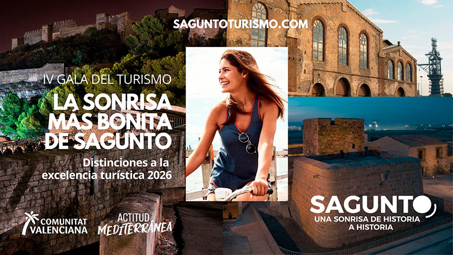 Abierto el plazo para participar en las IV Distinciones a la excelencia turística de Sagunto