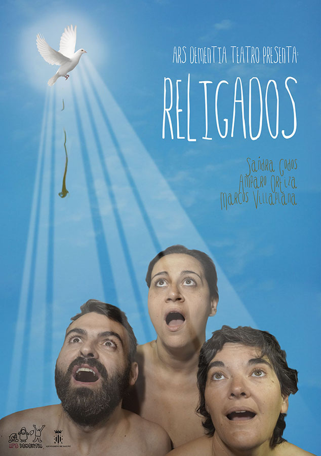 La compañía teatral Ars Dementia representará Religados este sábado en el Mario Monreal