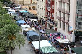 El mercado exterior de Sagunto se traslada a martes 30 de abril 